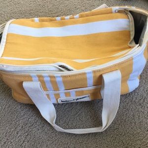 Yellow/white cooler